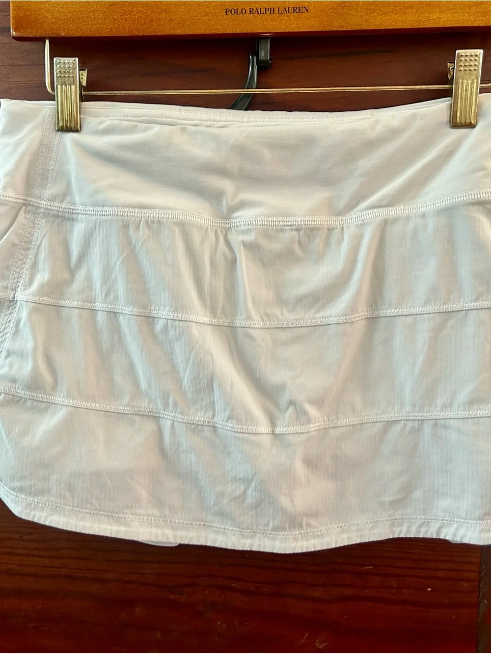 lululemon athletica Women’s White Pace Rival Skirt Size 6